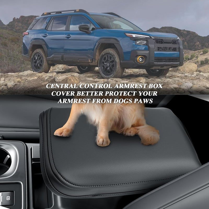 BIBIBO for 2026 Subaru Outback Center Console Cover 2026 Subaru Outback Arm Rest Cover,2026 Outback Armrest Protector,2026 Outback Armrest Accessories - Image 4